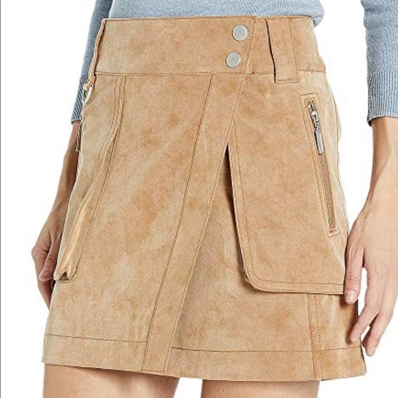 nwt $128 free people wrap skirt boho vegan - Picture 4 of 6